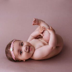 foto bambina di 9 mesi